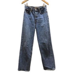 Levi's Premium Ribcage Straight Ankle Jazz Pop - W 27 L 29